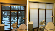 Тканевые роллеты, все виды жалюзи