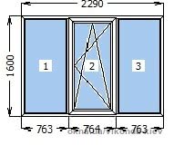 Окно в квартиру c максимальной теплоизоляцией