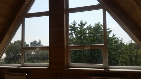Остеклененние крыши