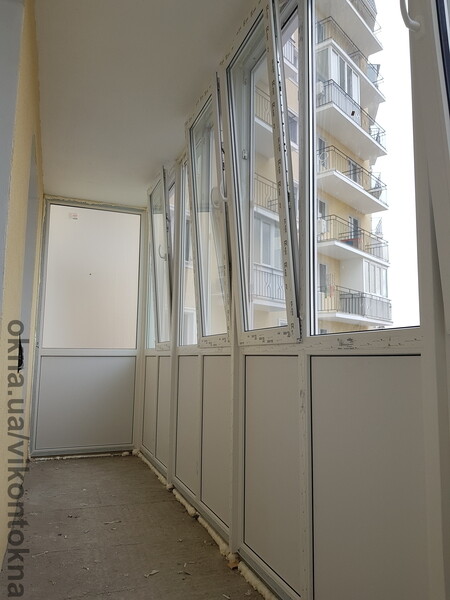 Монтаж балкона на Люстдорфской дороге, "ЖК" Континент.