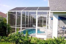 навес для бассейна