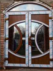 Двері вхідні двохстулкові