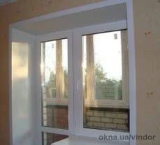 Установка теплых пластиковых откосов в Кременчуге