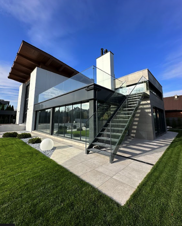 Проект остекления частного дома. с.Романков