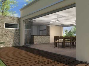 Складное безрамное остекление балкона &mdash; 