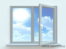 Окно открывающееся на дачу