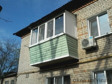 Балкон с выносом