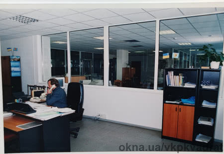 Офісні ПВХ перегородки