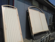 Ворота из профнастила