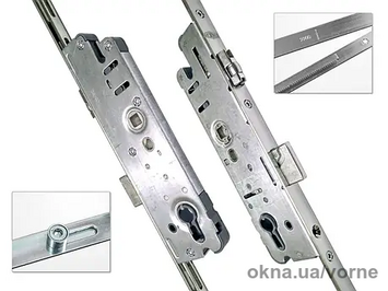 Замок-рейка Vorne 2200/35 від ключа, ролик Детальніше: 