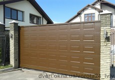 Откатные ворота Алютех (Беларусь)