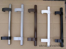 Офисные ручки для алюминиевых и пластиковых дверей