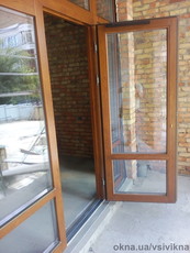 Деревянные входные двери IV78 (78 мм), 2000х2300 мм