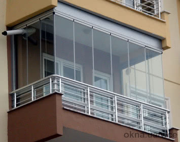 Безрамне засклення балконів і лоджій
