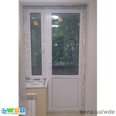 Выход на балкон Rehau 70