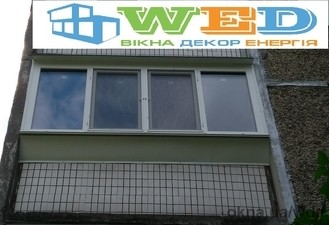 Раздвижная система. Остекление квартиры Киев. —  Раздвижная система. Остекление квартиры Киев. —
