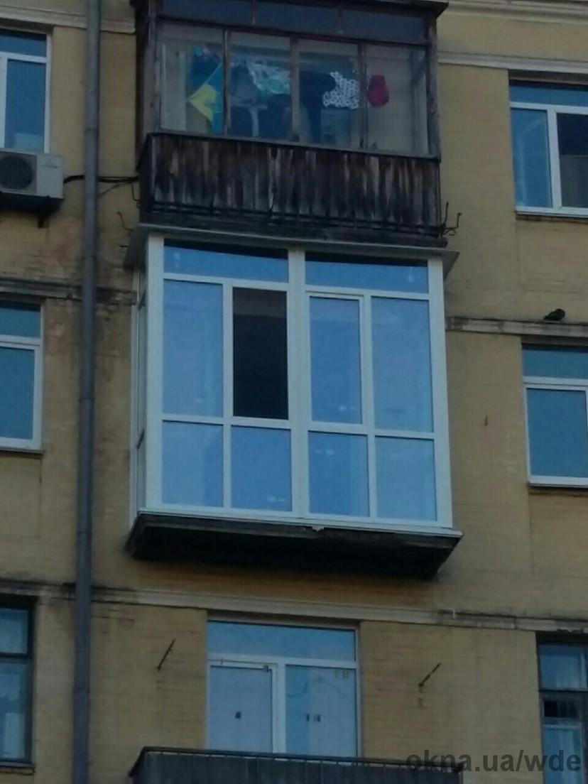 Остекление балкона "француз". Остекление балкона "француз".