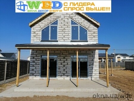Установка трапеции из Veka Softline 70 в Киеве и области