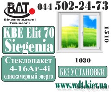 Окно КВЕ 70, ШхВ (мм) 1030 х 1510