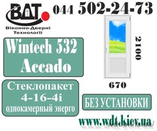 Дверь балконная (выход на балкон) Wintech 532