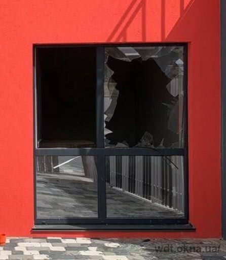 Замена поврежденных стеклопакетов