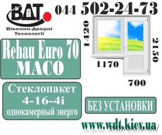 Балконный блок (выход на балкон) в 96 серии Rehau Euro 70