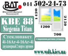 Балконный блок (выход на балкон) (Серия домов АППС)-система KВЕ 88