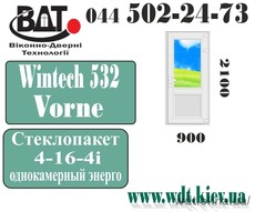 Дверь входная (фасадная) металлопластиковая