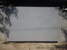 Ворота распашные листовые