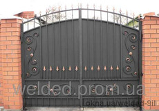 Ворота кованные