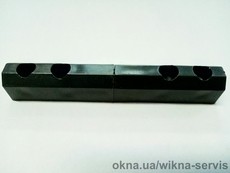 Петля москитная дверная 17*25 антрацит