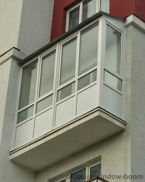 Скління балкона, лоджій від 