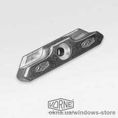 Ответная планка цапфы Vorne для оконной и дверной фурнитуры ПВХ (13мм)