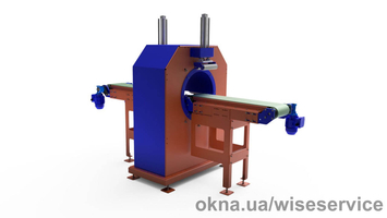 WS600 Profile Wrapping Machine for PVC and Aluminium Profiles WS600 Profile Wrapping Machine for PVC and Aluminium Profiles