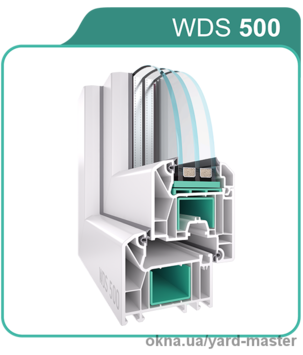 Металлопластиковые окна WDS 500