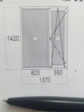 окно на балконный выход