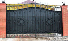 Ворота откатные распашные консольные гаражные
