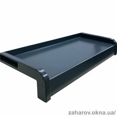 Алюмінієвий відлив 40 мм для вікон колір антрацит