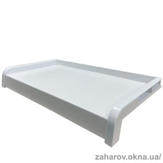 Алюмінієвий відлив 40 мм для вікон колір білий