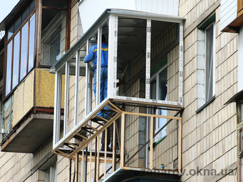Укрепление балкона Киев