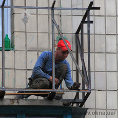 Балкон с выносом