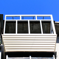 Наружная обшивка балконов и лоджий