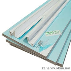 Готовые откосы ширина 15 см окно 1,5 х 2,25 х 1,5 м Teplovik Standard