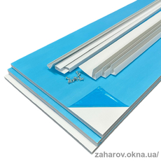 Готовые откосы ширина 30 см окно 1,5 х 1,5 м Teplovik Standard