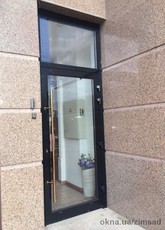 Алюминиевые входные двери