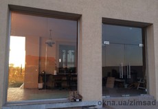 Цельностеклянные конструкции. Стеклянные двери