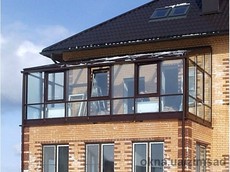 Зимний сад, зенитный фонарь, стеклянная крыша