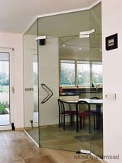 Стеклянные перегородки для дома и офиса, цельностеклянные перегородки