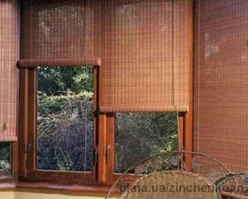 Джутовые и бамбуковые рулонные штор