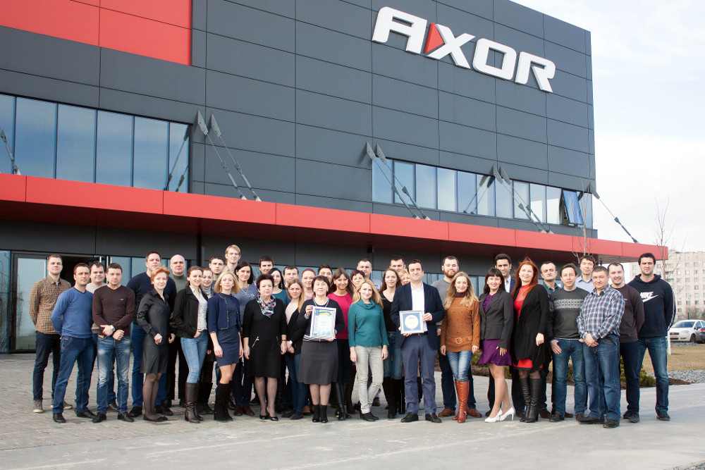 AXOR INDUSTRY – Лидер отрасли 2015 — Окна.ua
